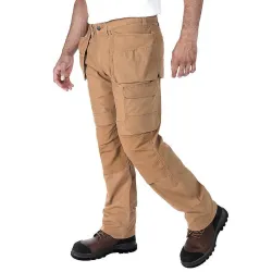 
                  CARHARTT Spodnie cargo Pant Steel wielokieszeniowe brązowe W32 L32 105070.BRN.S400